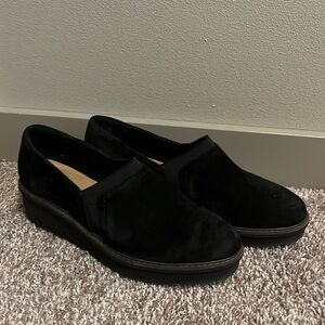 Clarks Airabell Mid Slip On Suede Shoes